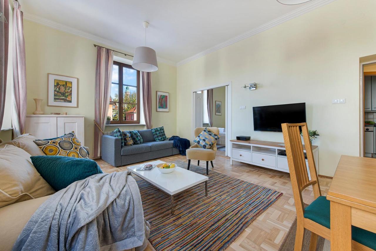 Two Bedroom Apartment For 6 People วอร์ซอ ภายนอก รูปภาพ